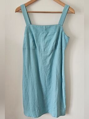 Old Navy Linen Sundress- Blue